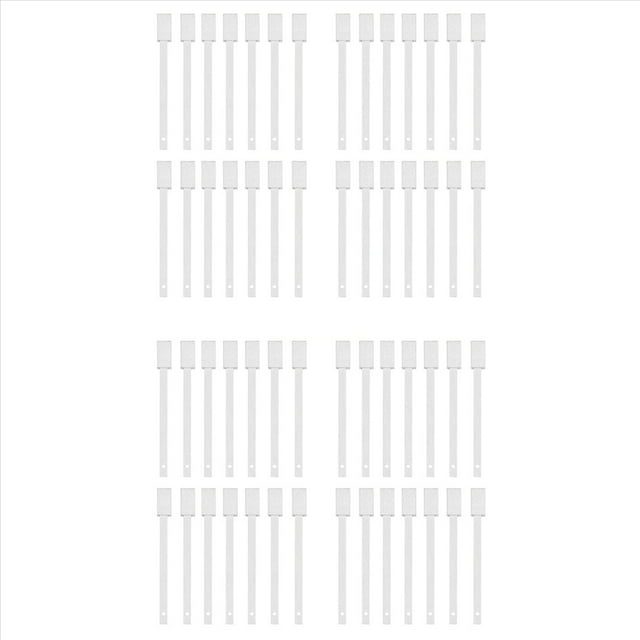 56 Cepillos Desechables para Limpieza de Grietas, para Esquinas de Inodoro, Ranuras de Ventanas, Rieles de Puertas, Teclados, Persianas, Etc.