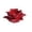 Red, variant on Pretty Home Ceramic Lotus Candle Holder Handmade Petals Style Flower Tea Lights Holder Home & Tabletop Centerpiece Decoration