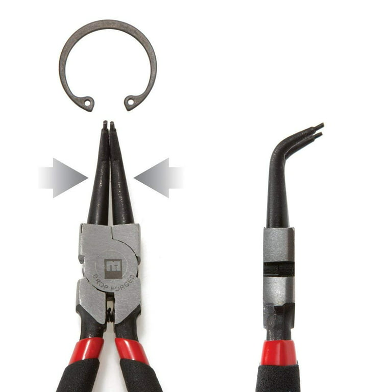 Qt9208 Reversible Snap Ring Pliers for Internal and External Snap Rings