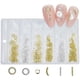 thumbnail image 1 of Nail Art Decals 3D Metal Nail Studs Design Decor 6Grids Nail Art Charms Decoration Accessories Heart Bow Nail Art Jewels Multicolor, 1 of 4