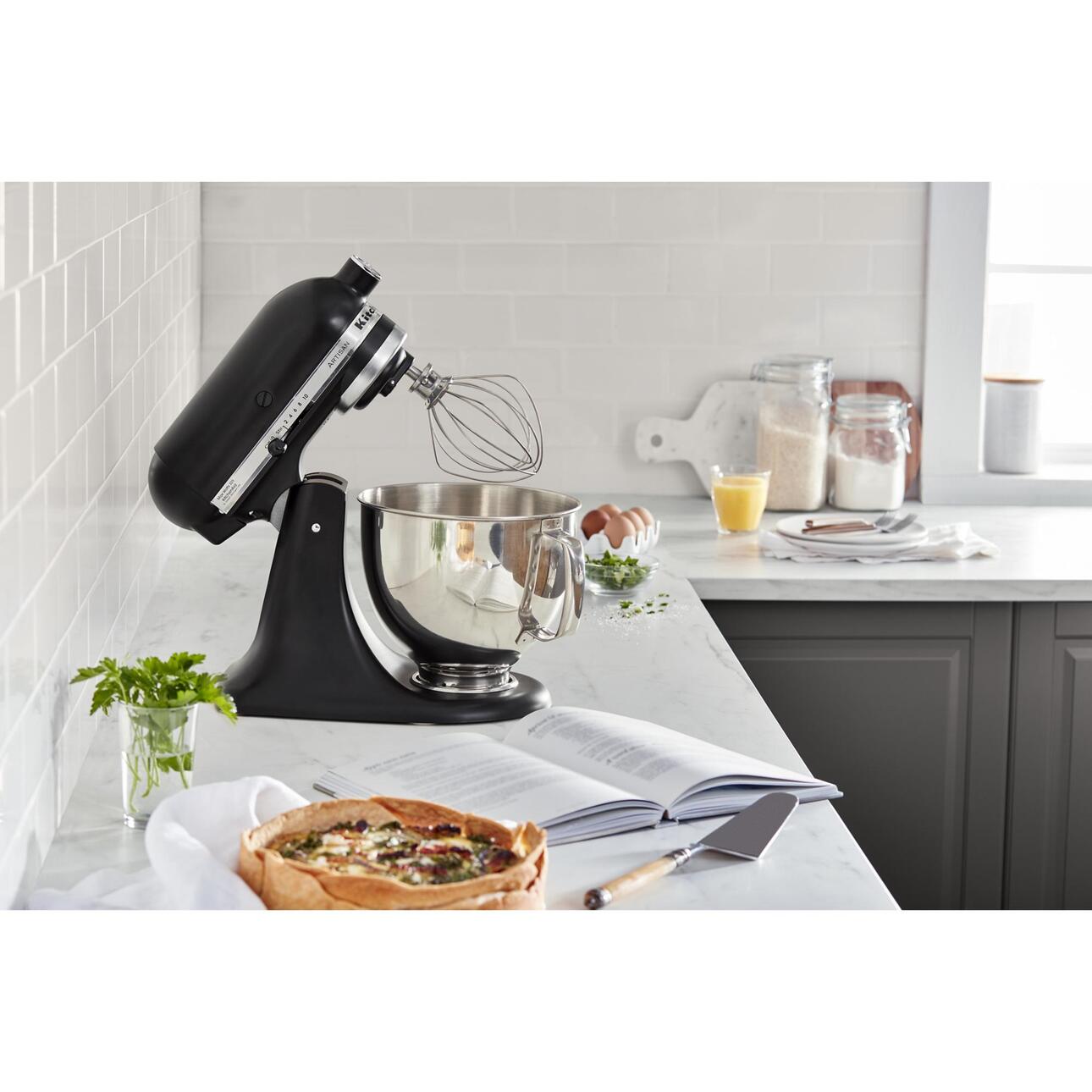 KitchenAid® Artisan® Series 5 Quart Tilt-Head Stand Mixer, Black Matte, KSM150PS - image 5 of 5