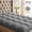 Gray, variant on Twin Pillow Top Mattress Topper, Plush Feather Down Alternative Mattress Pad, Soft Cooling Bed Mattress Protector