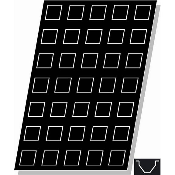 Demarle Flexipan, Pyramid 1.7 Oz (50 ml),  35 Cavities