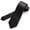Black, variant on Mens Solid Color Satin Necktie Classic Plain Smooth Silk Like Tie For Formal Business Office Wedding Party Groom Prom And Daily Wear,Black,One Size
