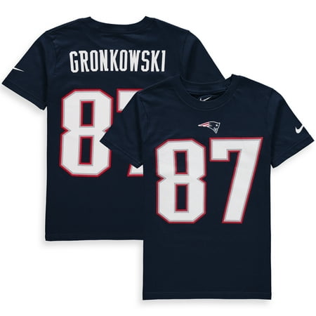 Rob Gronkowski New England Patriots Nike Youth Player Pride 2.0 Name & Number T-Shirt -
