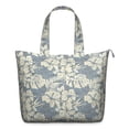 thumbnail image 1 of Sac Weekender à Imprimé Floral Artistique, Grand Sac à Main avec Fermeture Éclair Sécurisée pour Femmes, 1 of 5