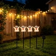 thumbnail image 6 of Solar Halloween Ghost Ground Stake Light, Waterproof Outdoor LED Decor Lamp For Yard Lawn Garden Pathway, 6 of 8