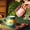 Green, variant on Elegant Hand-Painted Floral Ceramic Coffee Mug Microwave Safe Drinkware for Hot & Cold Beverages Gift for Women Men