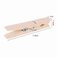 thumbnail image 5 of 50 Vibrant Wooden Clips for Crafts, Art Projects, and Photo Displays with Strong Grip and Durable Compact Design, 5 of 5