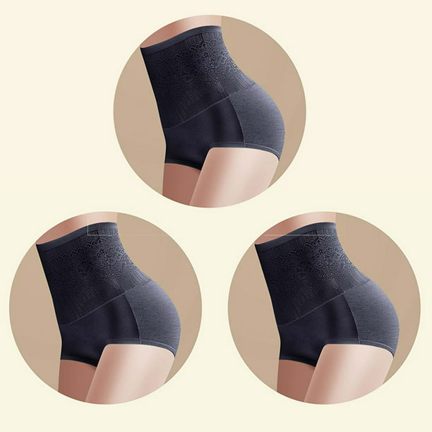ESSSUT Underwear Womens High Waisted Body Shaper Shorts Shapewear For Women  Tummy Control Panties Lingerie For Women L 
