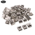 thumbnail image 2 of 50Pcs Edge Clip Solar PV Cable Value Cable Tie Stainless Steel, 2 of 8