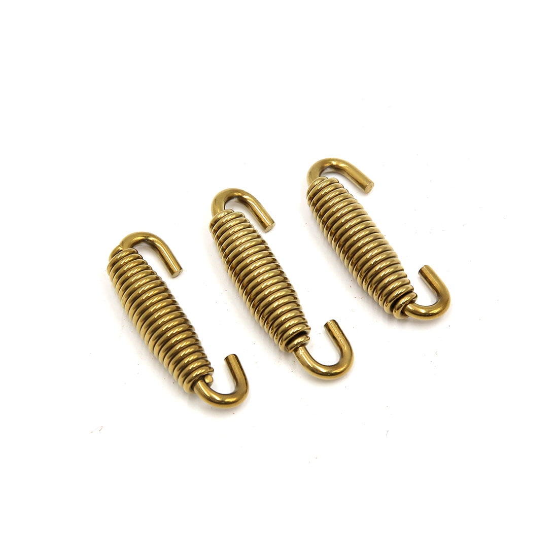 8 Pcs 45mm Length Exhaust Pipe Muffler Springs Swivel for Motorcycle Motorbike