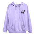 thumbnail image 5 of KHONTS He Left the 99 to Find Me Sweatshirt for Men Christian Fashion Graphic Hooded Sweatshirt Long Sleeve Hoodies Light Purple XXXL, 5 of 6