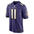 thumbnail image 2 of Men's Nike Jordan Stout Purple Baltimore Ravens Player Game Jersey, 2 of 3