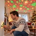 thumbnail image 4 of Holiday Projector Light Christmas Tree Shaped Plug In Lamp Creates Vibrant Seasonal Projection for Indoor Room Styling, 4 of 8
