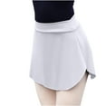 thumbnail image 2 of Posijego Women's Dance Mini Skirt Elastic Waist Pull On Wrap Hip Gymnastics Short Skirt Adult Skirt for Women, 2 of 5