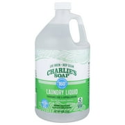 Charlie’s Soap, Laundry Liquid 160 Loads, Fragrance Free, 128 fl oz -1 Pack