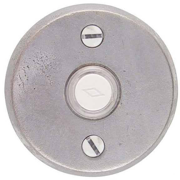 Emtek 2422 2-3/4" Diameter Round Style Bronze Lighted Doorbell Rosette From The Sandcast