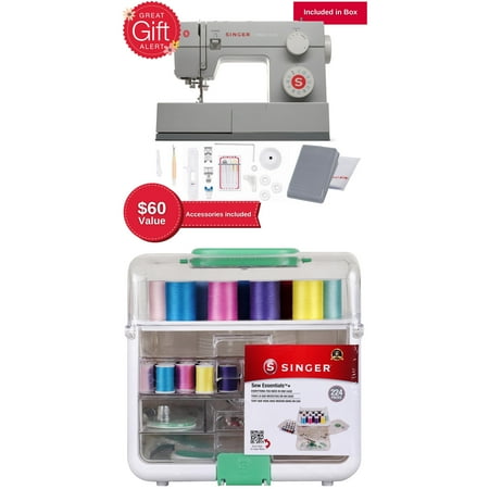 Singer 44S and Singer Sew Essentials Bundle