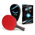 thumbnail image 1 of Legend X9 Hurricane Table Tennis Racket + Ping Pong Paddle Case + Training Video, 1 of 2