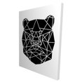 thumbnail image 1 of Geometric bear head - 36"x48" canvas - Print on demand, 1 of 5