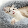 thumbnail image 3 of Pet Soft Plush Bed, Dog & Cat Fluffy Cushion, 3 of 18