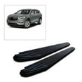 Black Horse Off Road Peerless Running Boards Black Aluminum PrG179
