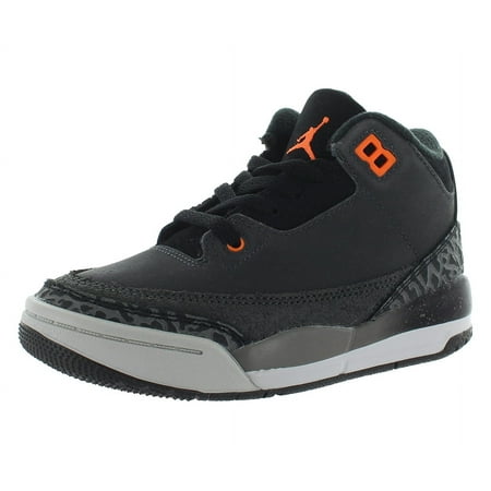 Nike Jordan 3 Retro Night Stadium/Total Orange DM0966-080 Pre-School Size 2