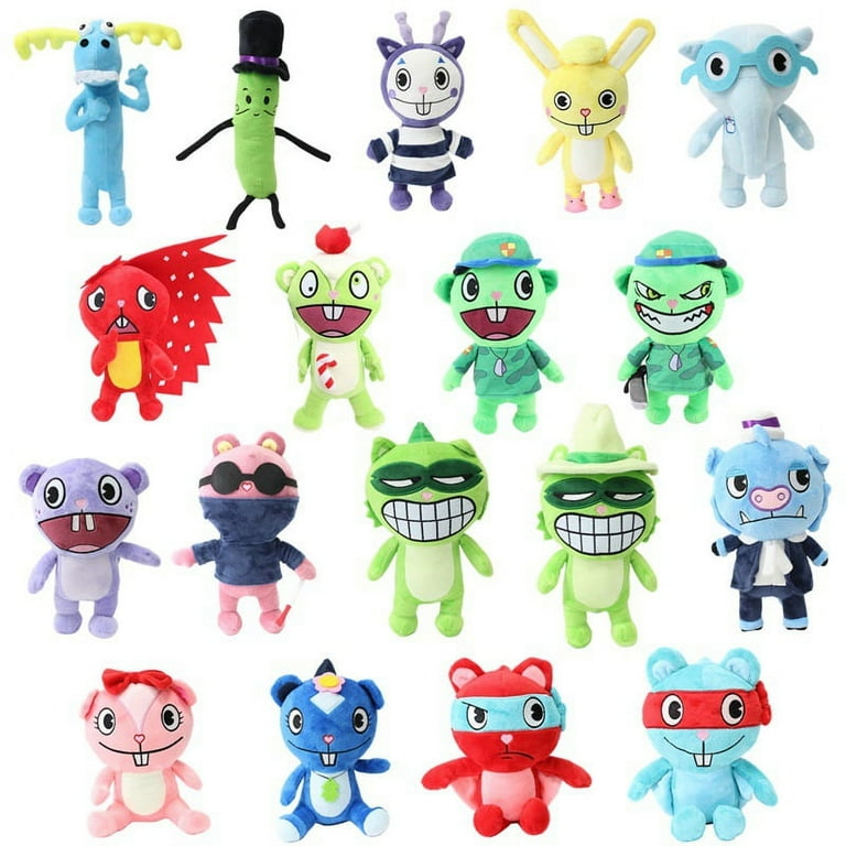 Fedpow Flippy Plush Toy Happy Tree Friends Plush Toys, Happy Tree