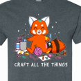 thumbnail image 4 of Inktastic Red Panda Craft All the Things T-Shirt, 4 of 5