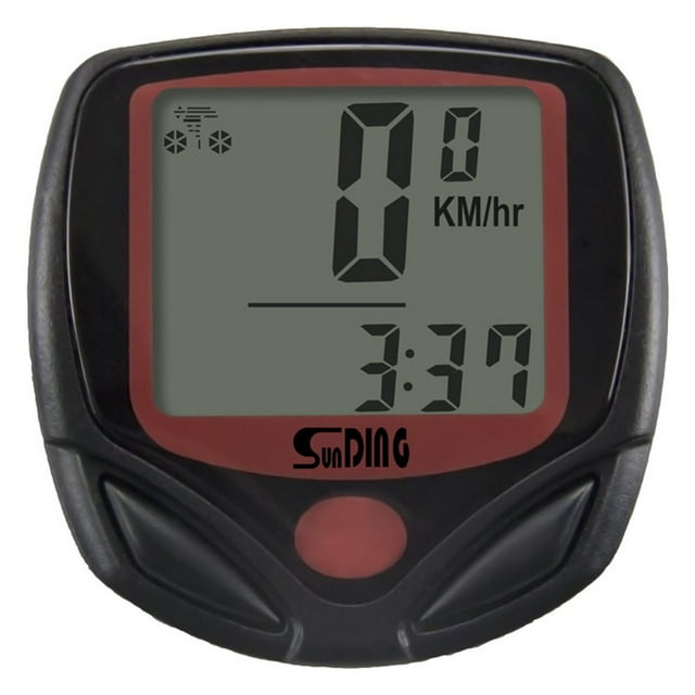 SUNDING 548B Waterproof MTB Bike Speedometer Cycling Digital LCD Odometer