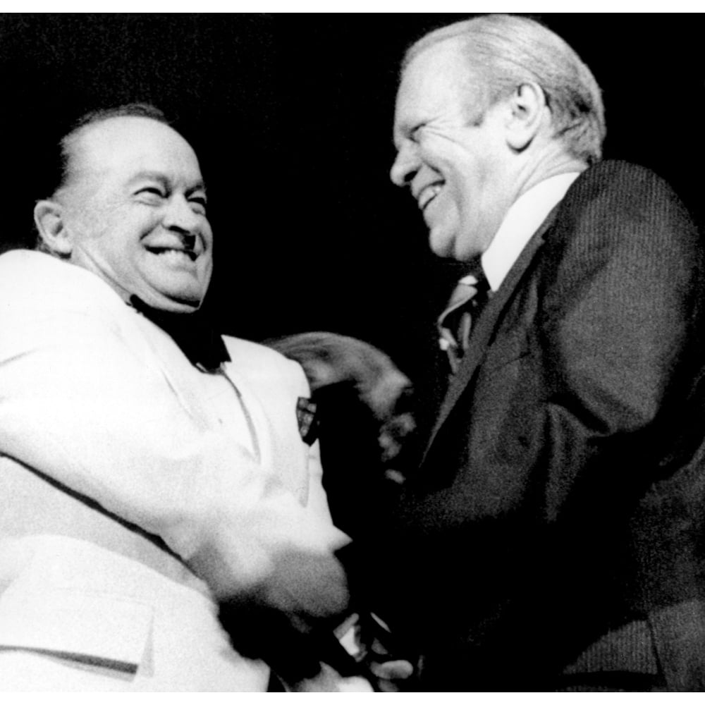 Bob Hope 1976 Laughing It Up WPresident Gerald Ford At Kennedy Center "Honor America" Program. History