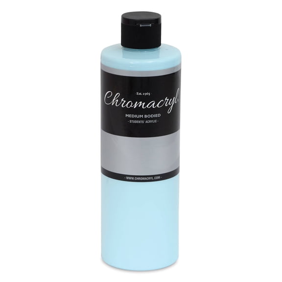 Chromacryl Students' Acrylic Paint Pint Pastel Blue