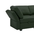 thumbnail image 5 of Modular Sofa Set 7 Piece Living Room Furniture with Adjustable Arms and Backs, Comfy Seat Cushions in Green - Flexible Design for Space Saving, 5 of 9