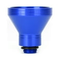 thumbnail image 1 of Blue Aluminum Oil Filler Funnel 20mm Universal Oil Catch Drain Motorcycle, 1 of 12