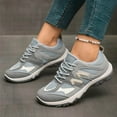 thumbnail image 3 of Chenyee Womens Athletic Sneakers with Arch Support Comfortable Sport Shoes Lace Up Orthopedic Sneakers, 3 of 7