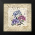 thumbnail image 2 of Robinson, Carol 12x12 Black Modern Framed Museum Art Print Titled - Paris Flower Market, 2 of 5