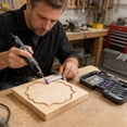 thumbnail image 2 of Mini Compact Power Tool Kit with LED Light and Digital Display for DIY Enthusiasts and Home Projects, 2 of 5