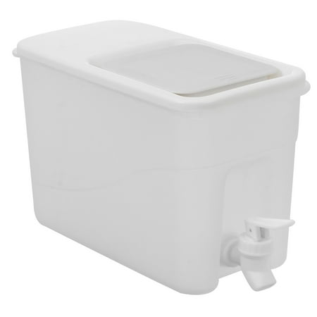

NUOLUX 1Pc Refrigerator Cold Water Bottle Cold Water Kettle Beverage Kettle (White)