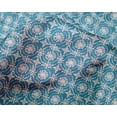 thumbnail image 5 of oneOone Silk Tabby Medium Blue Fabric Block Sewing Craft Projects Fabric Prints By Yard 42 Inch Wide-K6, 5 of 5