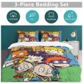 thumbnail image 5 of Rugrats Bedding Sets Comfort 3 Pieces Bedding Set 1 Duvet Cover + 2 Pillowcase Decorative Bedding 86"x70", 5 of 8