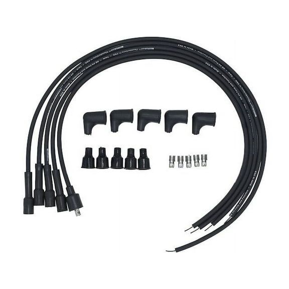 Spark Plug Wire Set - Compatible with 1969 - 1994 Alfa Romeo Spider 1970 1971 1972 1973 1974 1975 1976 1977 1978 1979 1980 1981 1982 1983 1984 1985 1986 1987 1988 1989 1990 1991 1992 1993