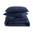 Better Homes & Gardens 3Piece Navy Tonal Matelasse Duvet Cover Set