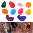 thumbnail image 1 of 10 Pcs Supports d'Escalade Multicolores Grands Supports de Mur de Roche Extérieur, 1 of 7