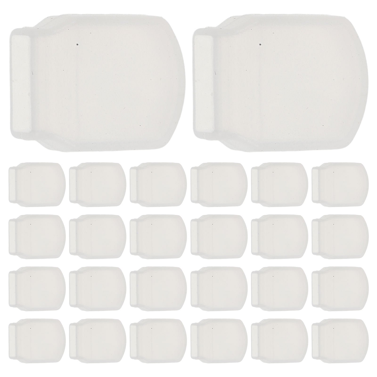 BESTYASH 50Pcs Reusable Zipper Pull Covers for Laundry Preventing Fabric Damage and Snagging