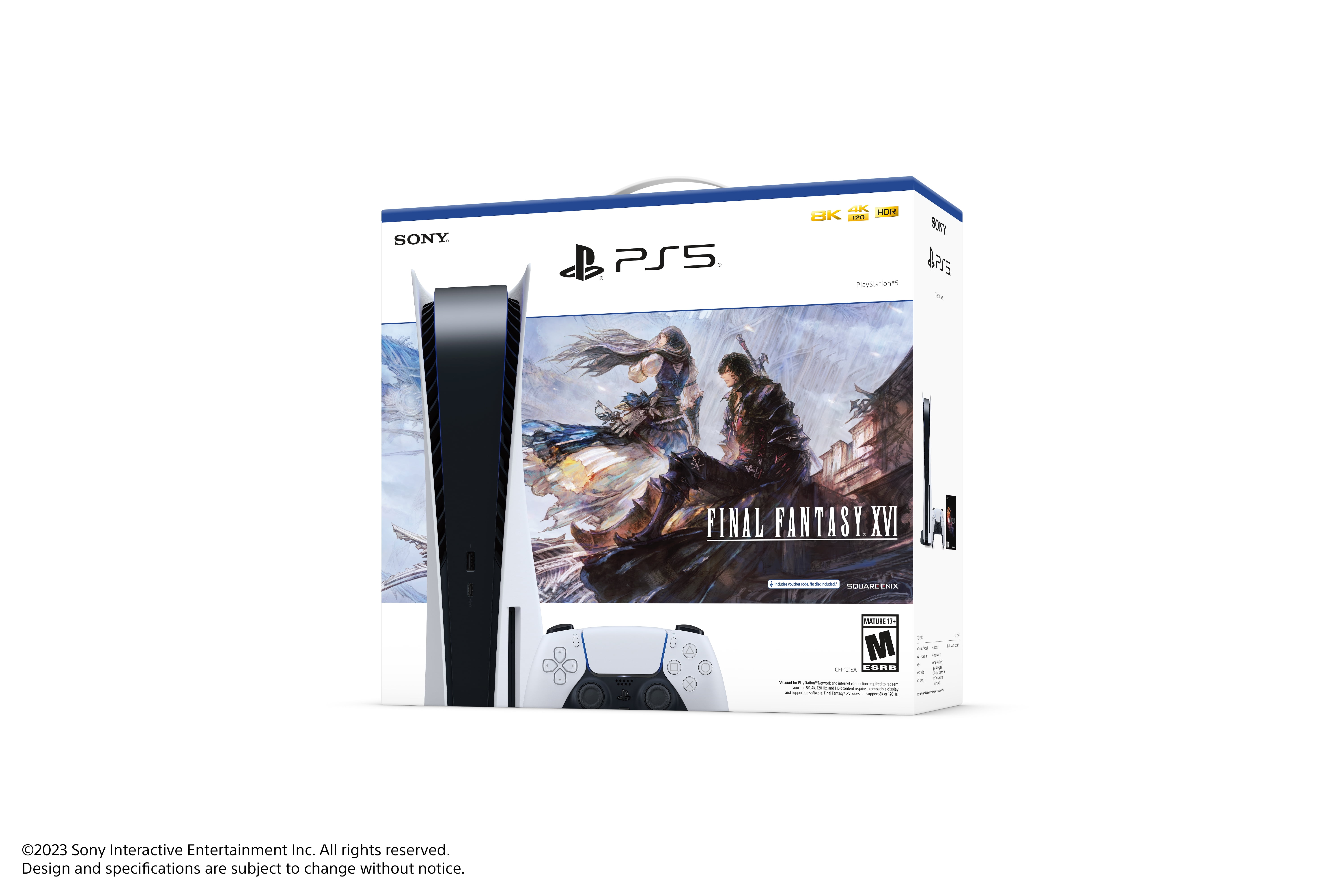 PlayStation 5 Console – FANTASY XVI Bundle - Walmart.com
