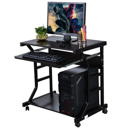 Glass Corner Computer - Ktaxon Glass Top Corner Computer PC Desk Laptop Table Study Workstation