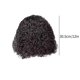 thumbnail image 2 of Deep Wave Short Wig, Brazilian Curly Virgin Human Hair Wigs Short Bob Curly Wig Front Closure Short Wigs Black, 2 of 5