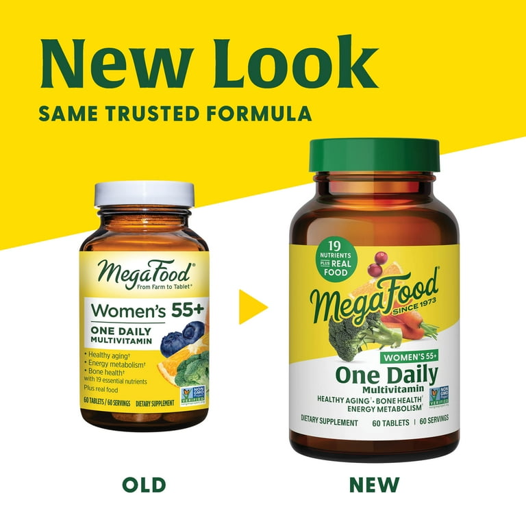 Megafood 女性用マルチビタミン90回分 40代からの女性向け、ワンデイリー マルチビタミン、タブレット30粒