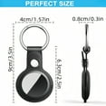thumbnail image 2 of CNKOO 2pcs Airtag Protective Case  Keychain Compatible Case for Apple Air Tag in 2 Colors ZZZ, 2 of 5